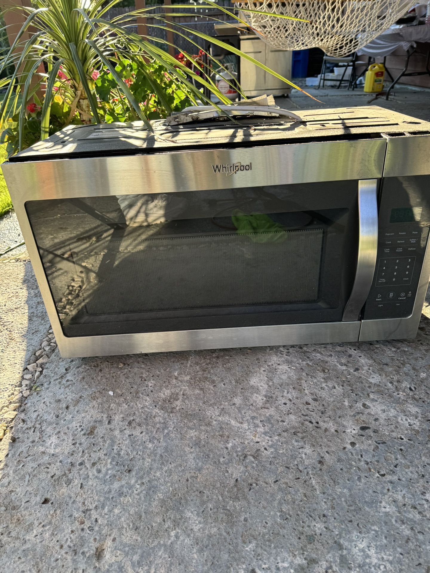 Whirlpool Over Range Microwave