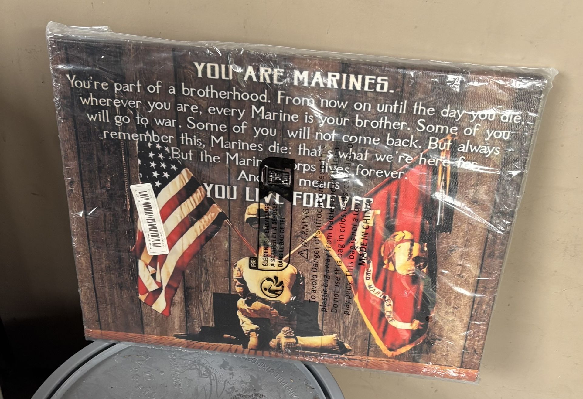 Wall ART ( MARINES ) military