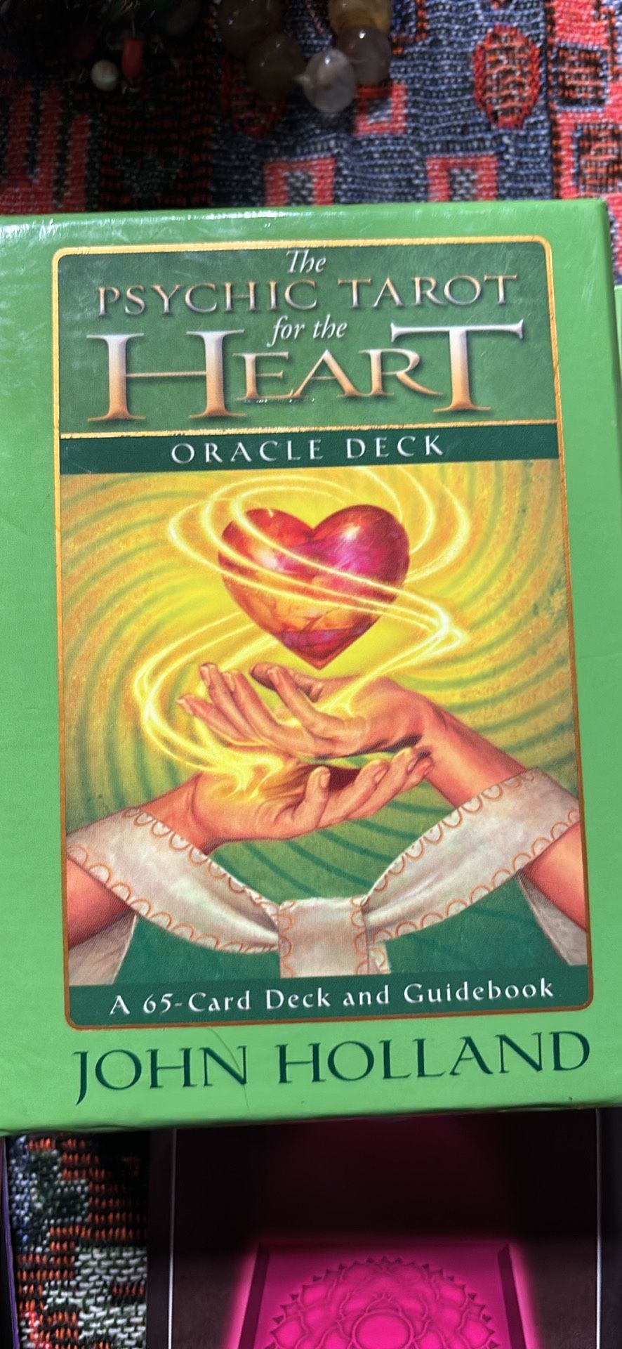 Psychic Tarot for the HEART oracle deck. John Holland