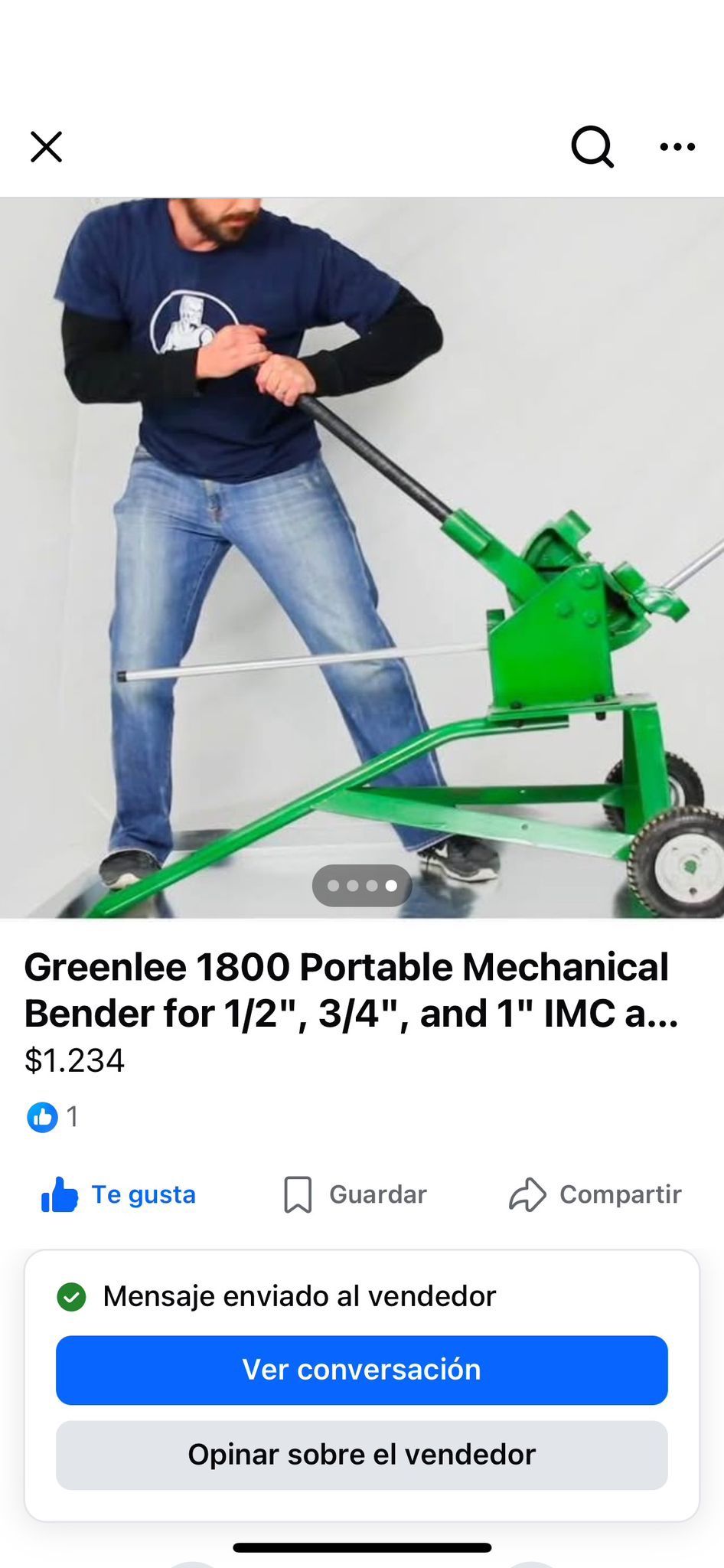 Dobladora De Tubo Hevy Duty