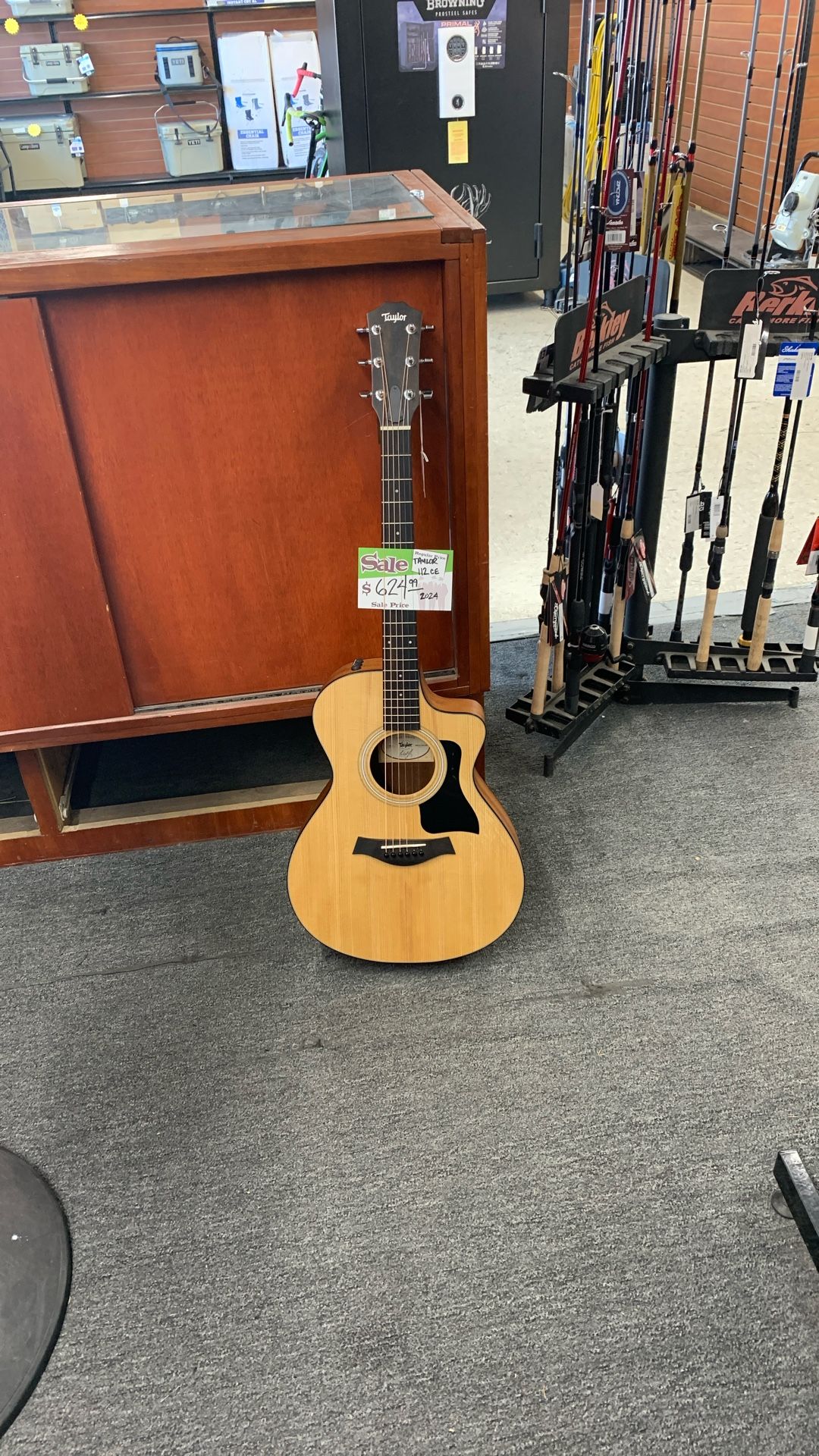 Taylor 112ce Acoustic/Electric Guitar.