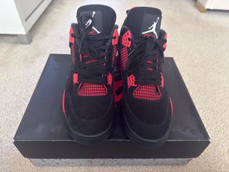 Jordan 4 Red Thunder Size 12