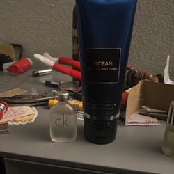 Calvin Klein Cologne And Ocean Lotion