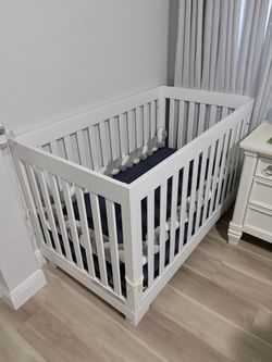Wooden crib