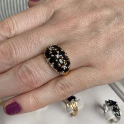 Sapphire Diamond ring