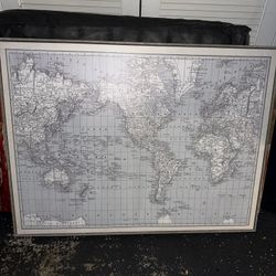 Wall Art Of Map