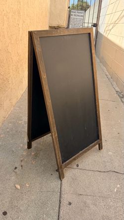 Chalkboard Advertising 3.5’ tall