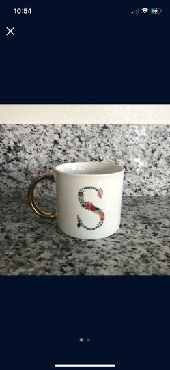 New Opalhouse monogrammed mug