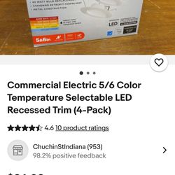 Commercial Electric Recessed Lighting