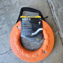 Klein Tools 100ft Fish Tape Fiberglass