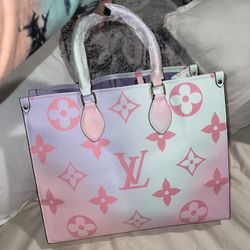 Luxury Designer Leather Tote 