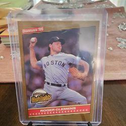 Roger Clemens Nineteen Eighty Six Donruss Season Highlights Cards Lot 