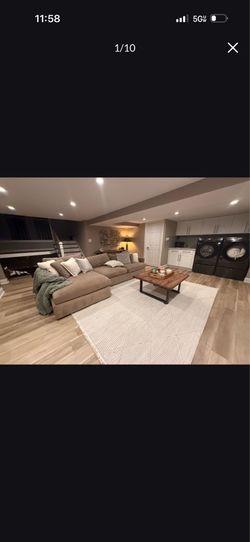 Crate and barrel couch