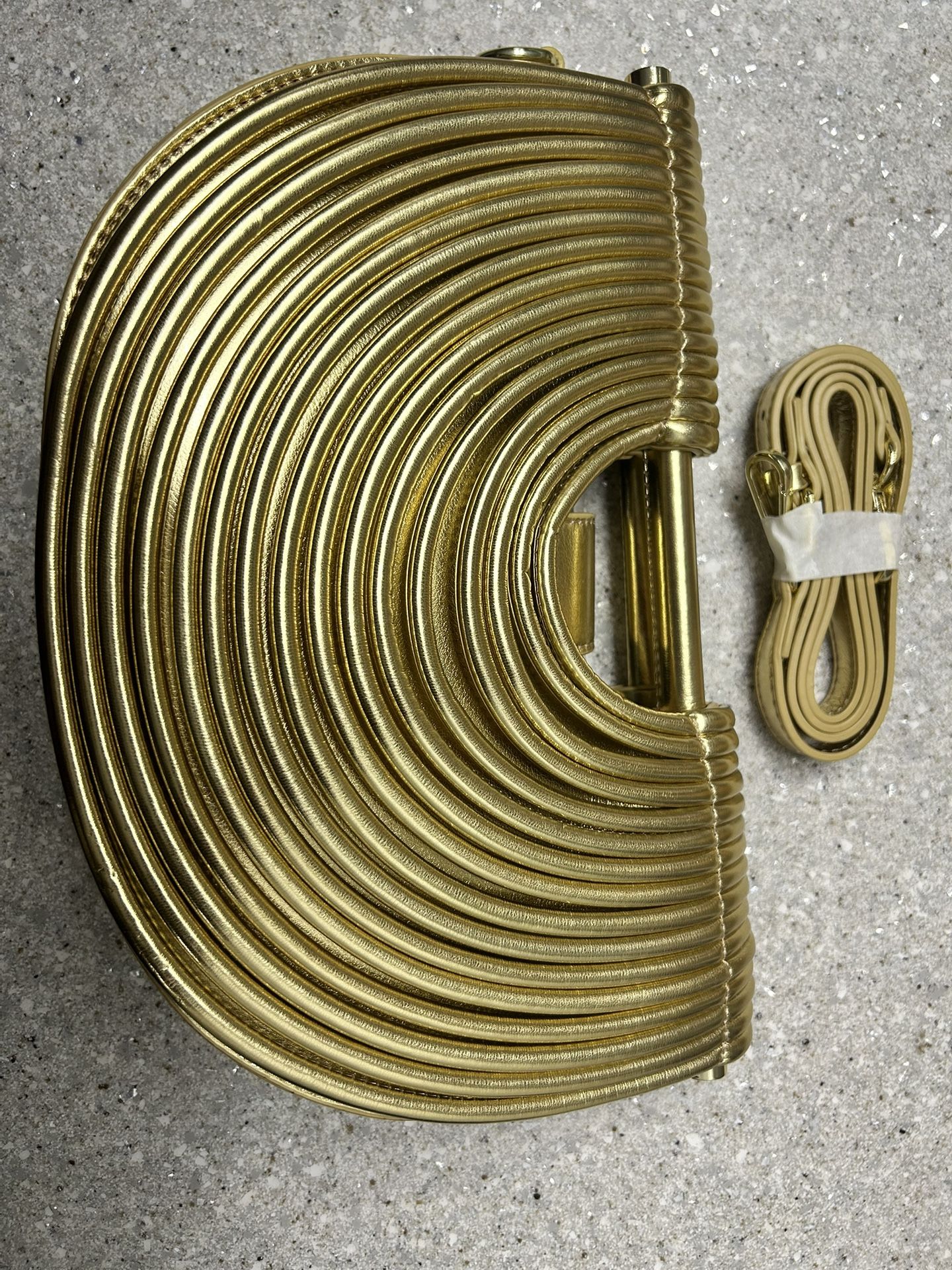 Semicircle Noodle Purse Clutch 