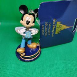 Walt Disney World 50th Anniversary Mickey Mouse Ornament 