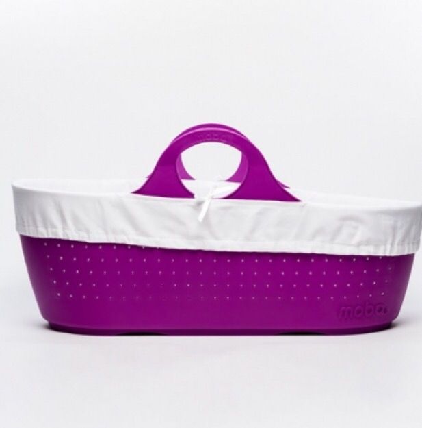 Moba Moses basket and jolly jumper rocking stand for both