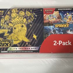 Pokemon TCG Surging Sparks ETB + Bundle