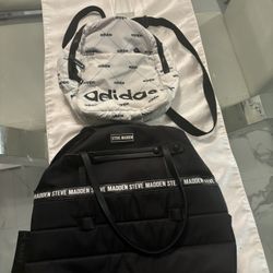 Steve Madden Backpack 🎒 + Adidas Backpack 