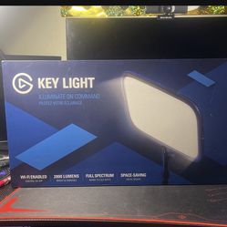 Elgato key light with Clamp