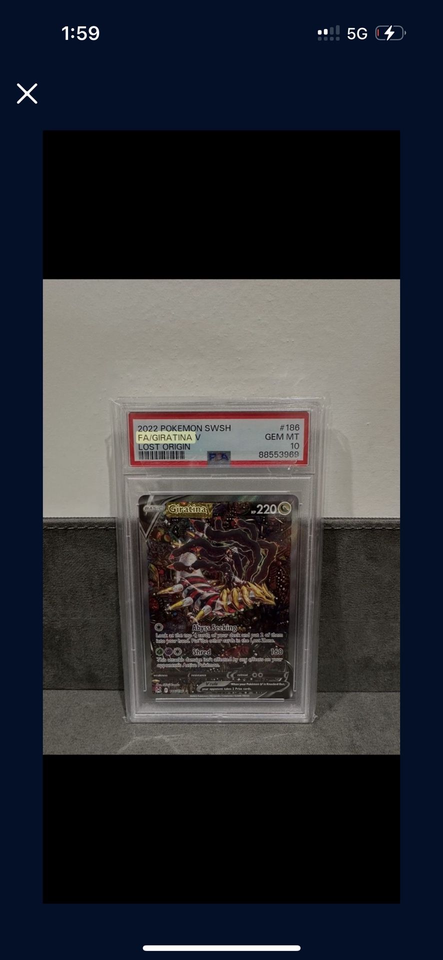 Giratina V Psa 10