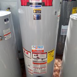 WATER HEATER MODEL AMERICAN PROLINE 50 GALLON GAS WORKING EXCELLENT 6 MONTHS WARRANTY PICK UP ONLY RECEIPT FOR YOUR WARRANTY WE WORK OUT OF OUR HOME 2