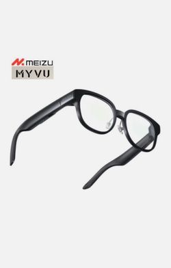 MEIZU MYVU Smart Glasses with AR Display, Invisible Teleprompter Glasses for Speech, Al Real-Time Translation Glasses