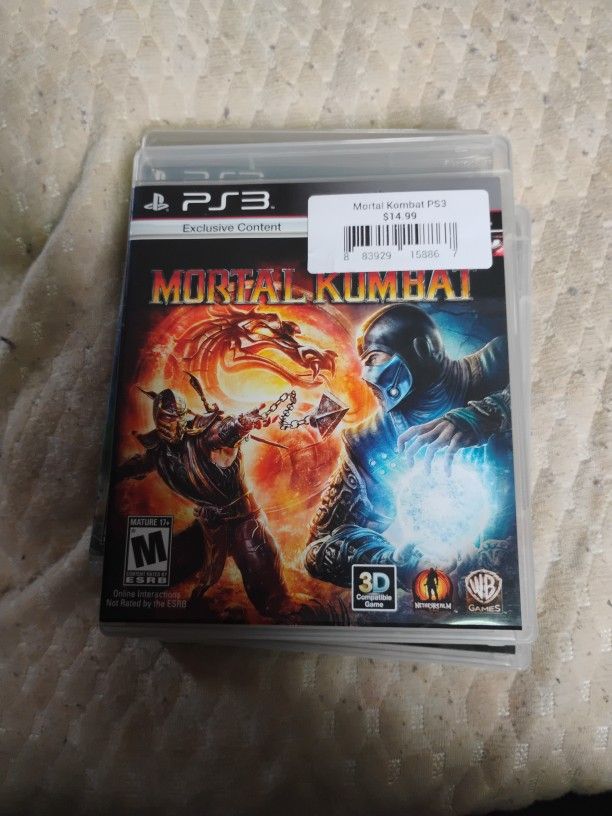 Ps3 Mortal Kombat
