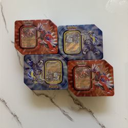 Pokemon Paldea Legends Tins
