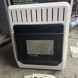 New Hearth Sense Vent Free Dual Fuel Wall Heater 18-20,000 Btu. Read Below Before Responding !!