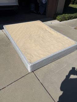 Queen size box spring and multi size bed frame
