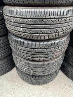 205/55r17 Kuhmo tires en excelentes condiciones de vida las 4