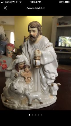 Joseph, Mary & Baby Jesus Statue