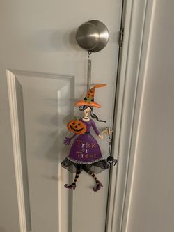 Witch Halloween decoration