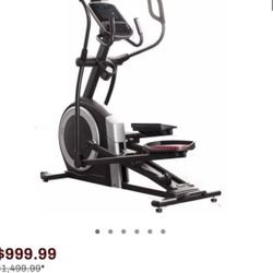 Elliptical Nordic track 