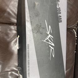 USED SKAR AUDIO SKv2-100.4AB 800 WATT MAX POWER CLASS AB 4 CHANNEL CAR AMPLIFIER