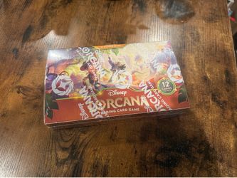 Disney Lorcana Wilds Unknown Booster Box - Factory Sealed
