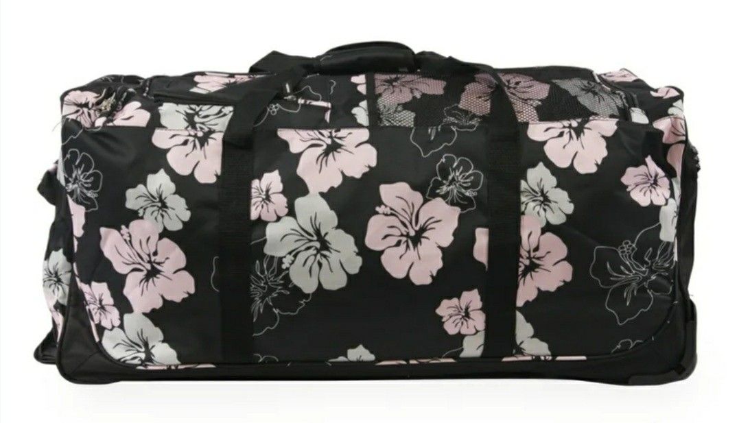 Duffle Bag - Pacific Coast Pink Hibiscus Design