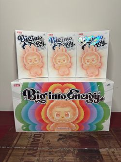 Popmart Labubu Big Into Energy Blind Boxes