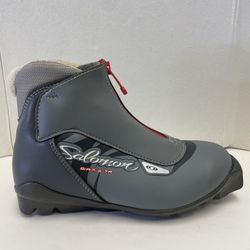 Salomon Siam 5 TR Nordic Cross Country Ski Boots Women’s Size US 5 EUR 36 - Gray