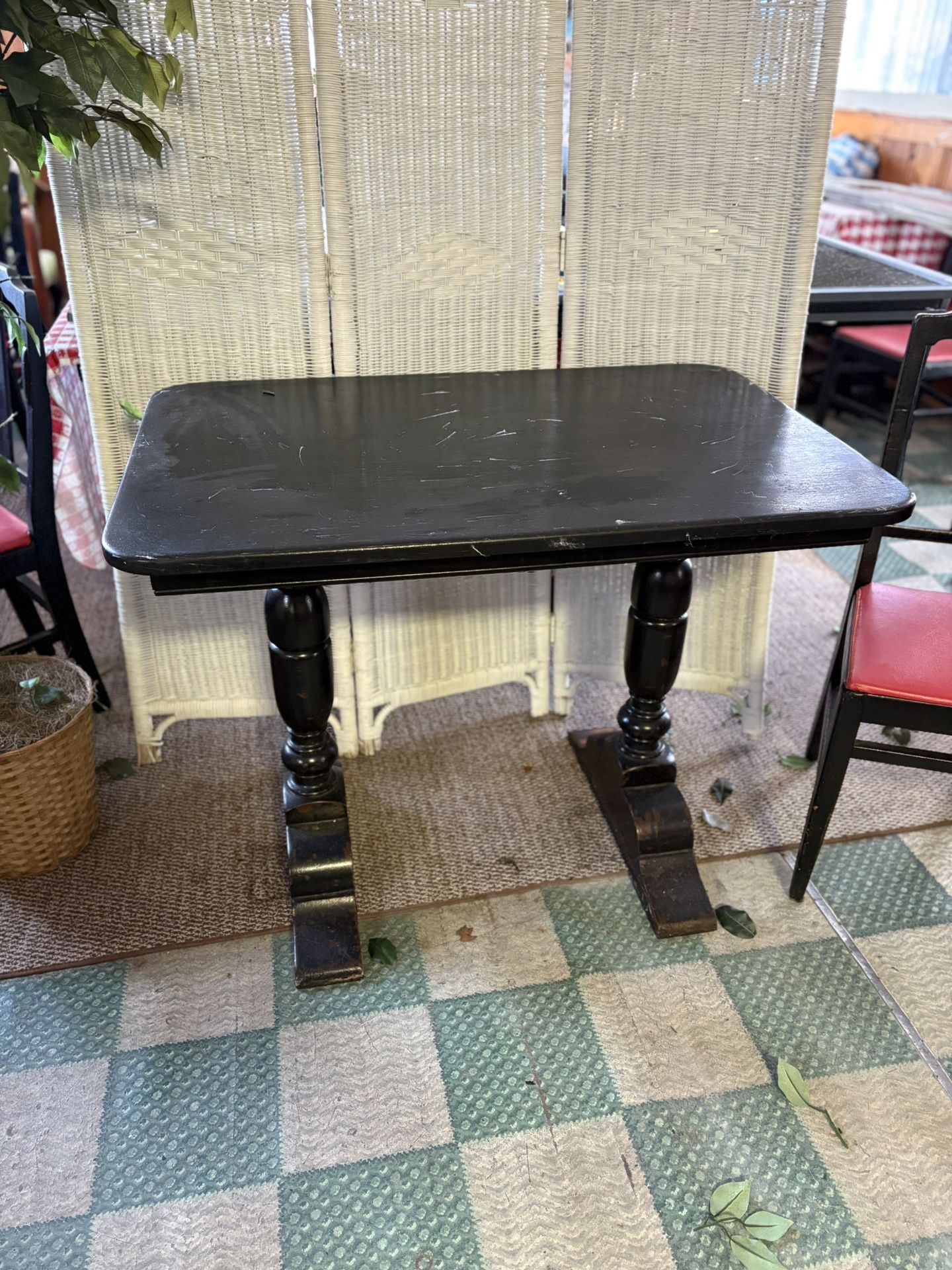 Table and chairs