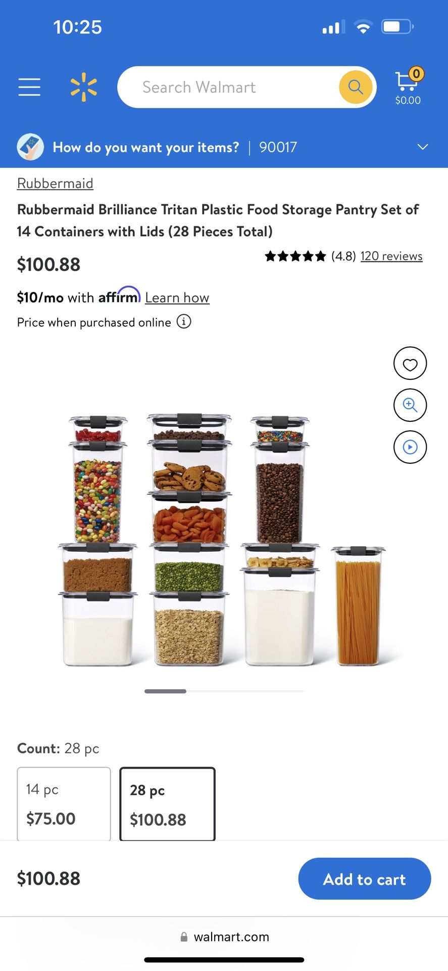 Rubbermaid Brilliance Set 28 piece