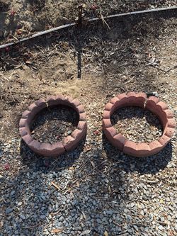 Plant/Tree Red Brick Liners. READ DESCRIPTION FOR PRICE ON SETS