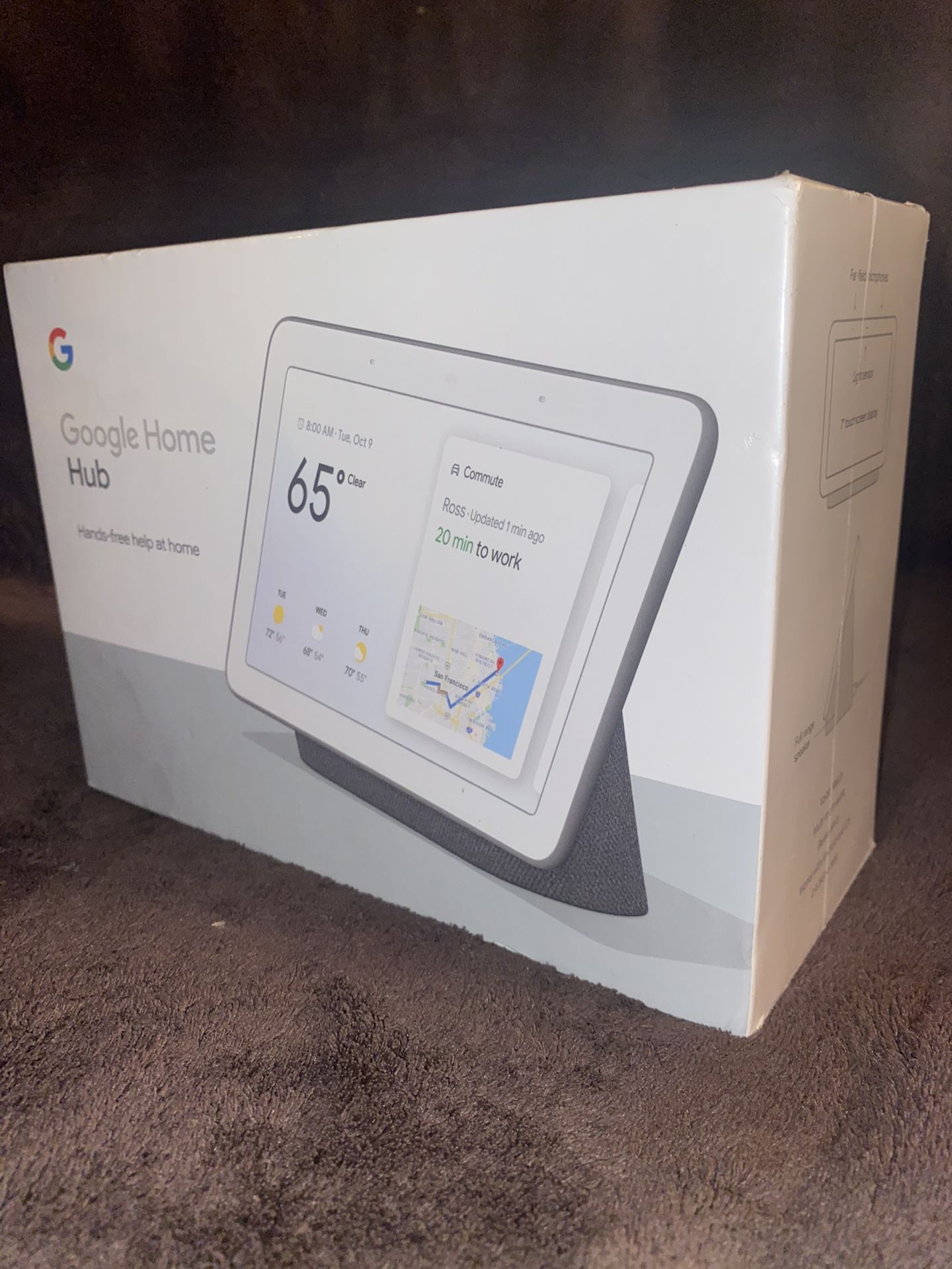 Google Home Hub - New, In box!