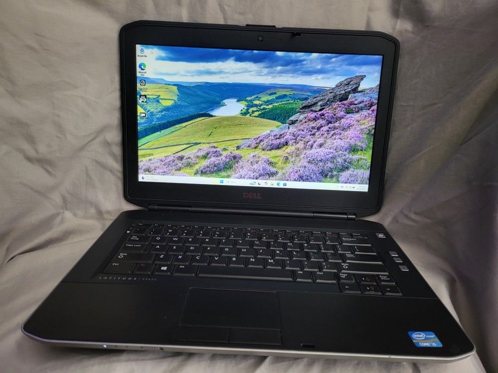 Refurbished Dell Latitude e5430, i5-3340m, 12gb ram, 250gb ssd, new batt