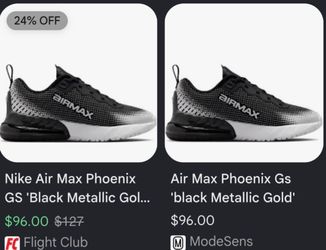 Nike Air Max Phoenix (GS) 7y
