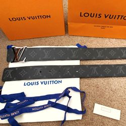 Black Monogram Belttt 