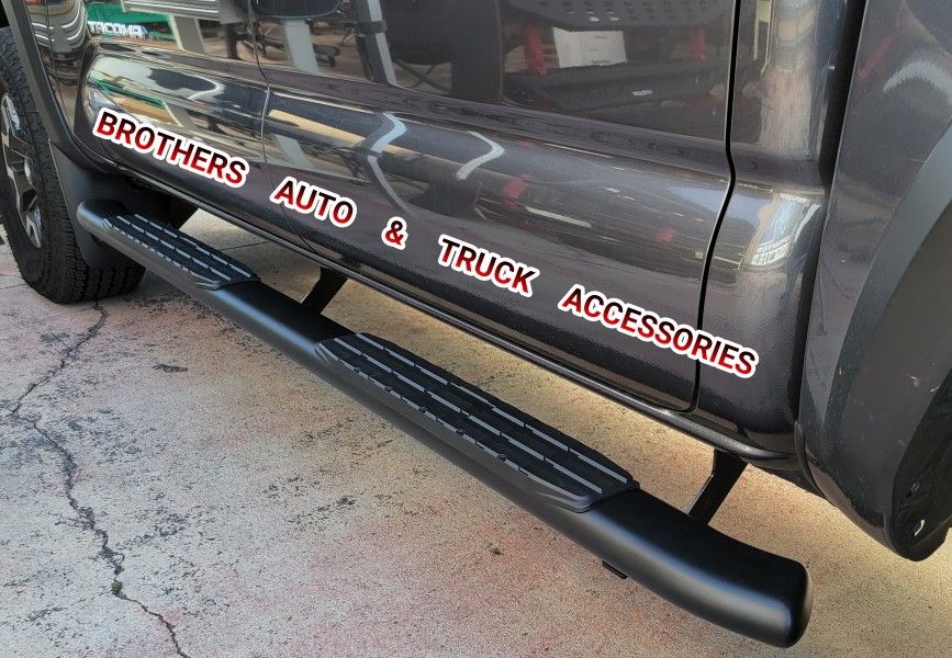 Running Board Side Step Estribos Trifold Tapas para Trocas