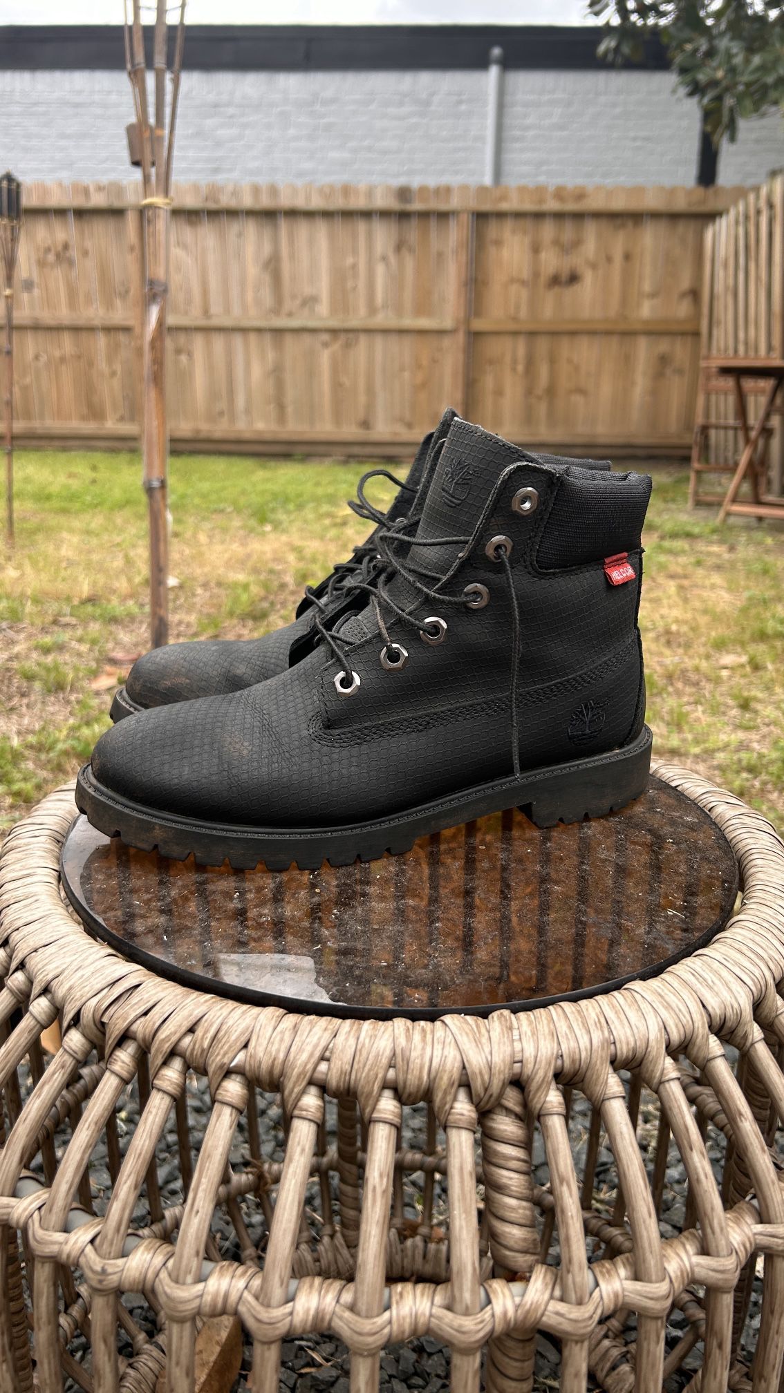 Black Timberland Boots Helcor Edition
