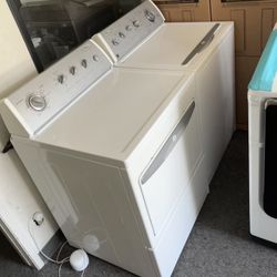 WHIRLPOOL WASHER AND GAS DRYER