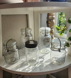 Ball Ideal Lot Of 5 Jars